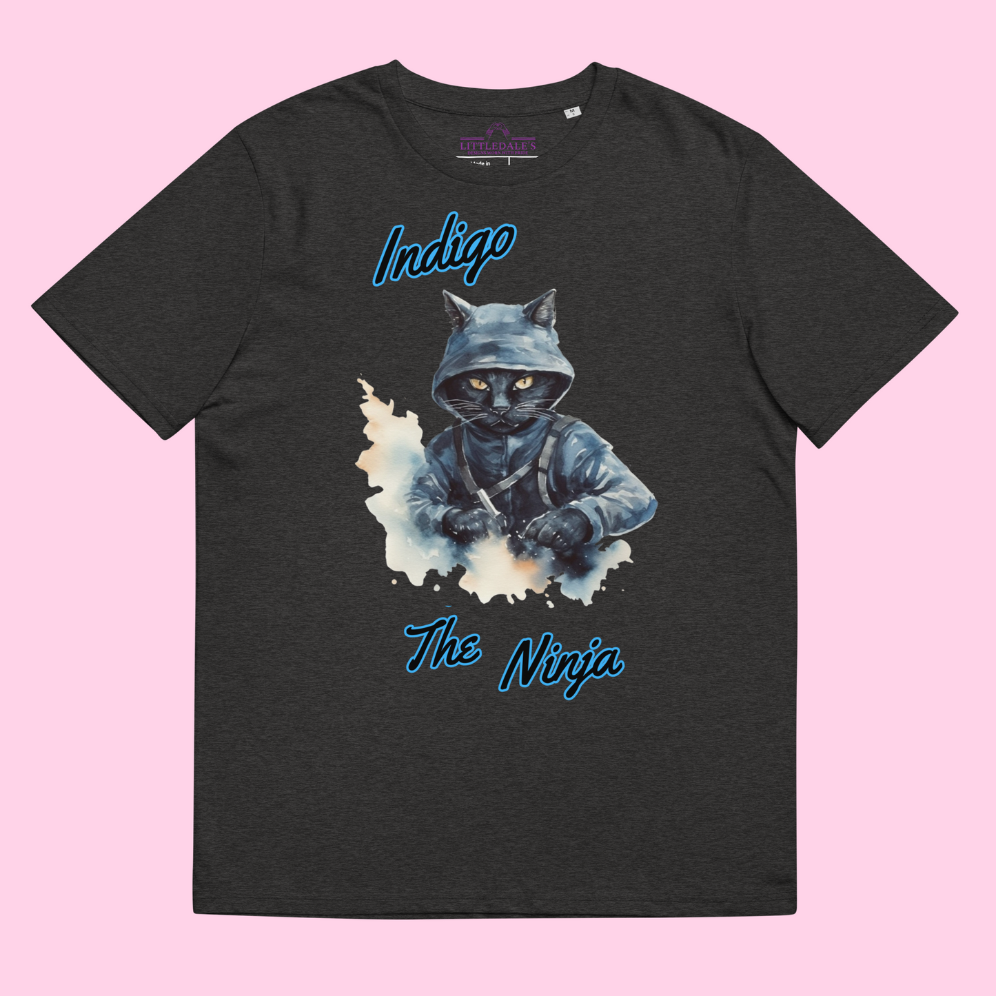 Indigo The Ninja Organic Tee