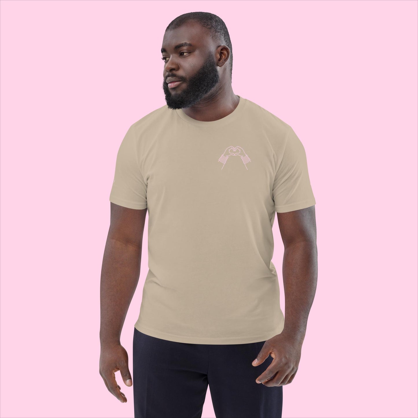 Littledale's Signature Organic Tee - The Perfectly Pink