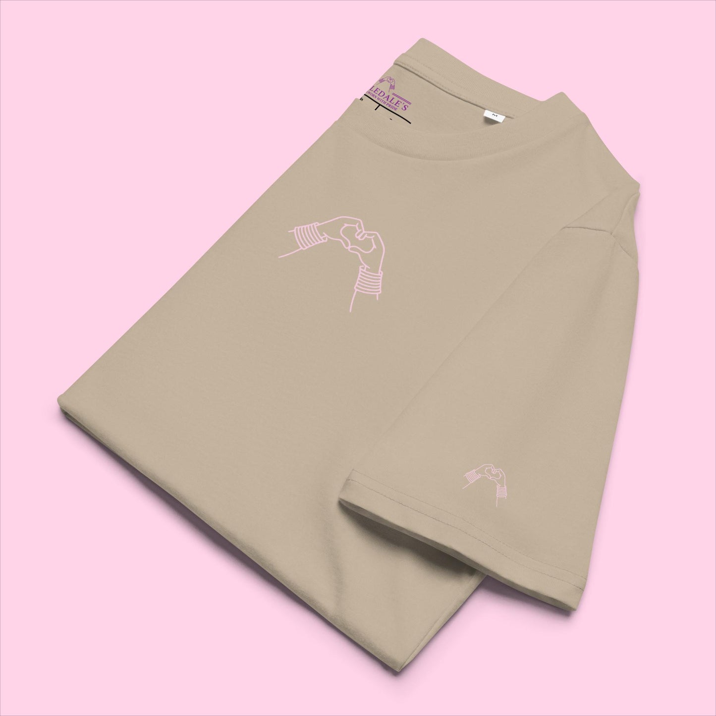 Littledale's Signature Organic Tee - The Perfectly Pink