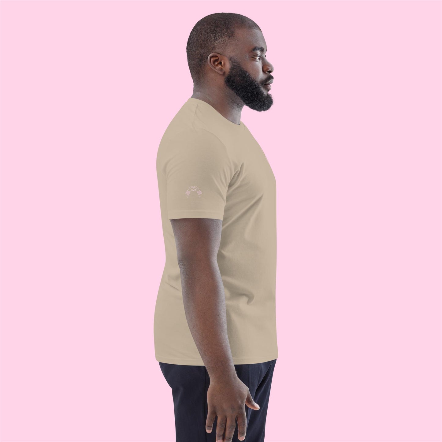 Littledale's Signature Organic Tee - The Perfectly Pink