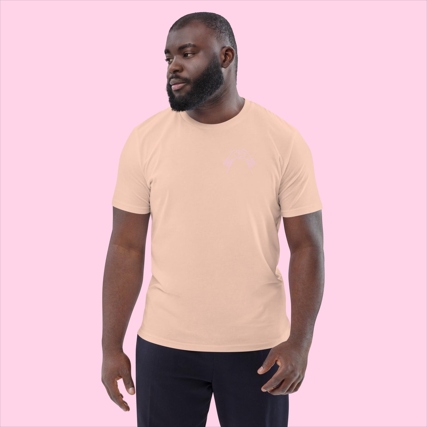 Littledale's Signature Organic Tee - The Perfectly Pink