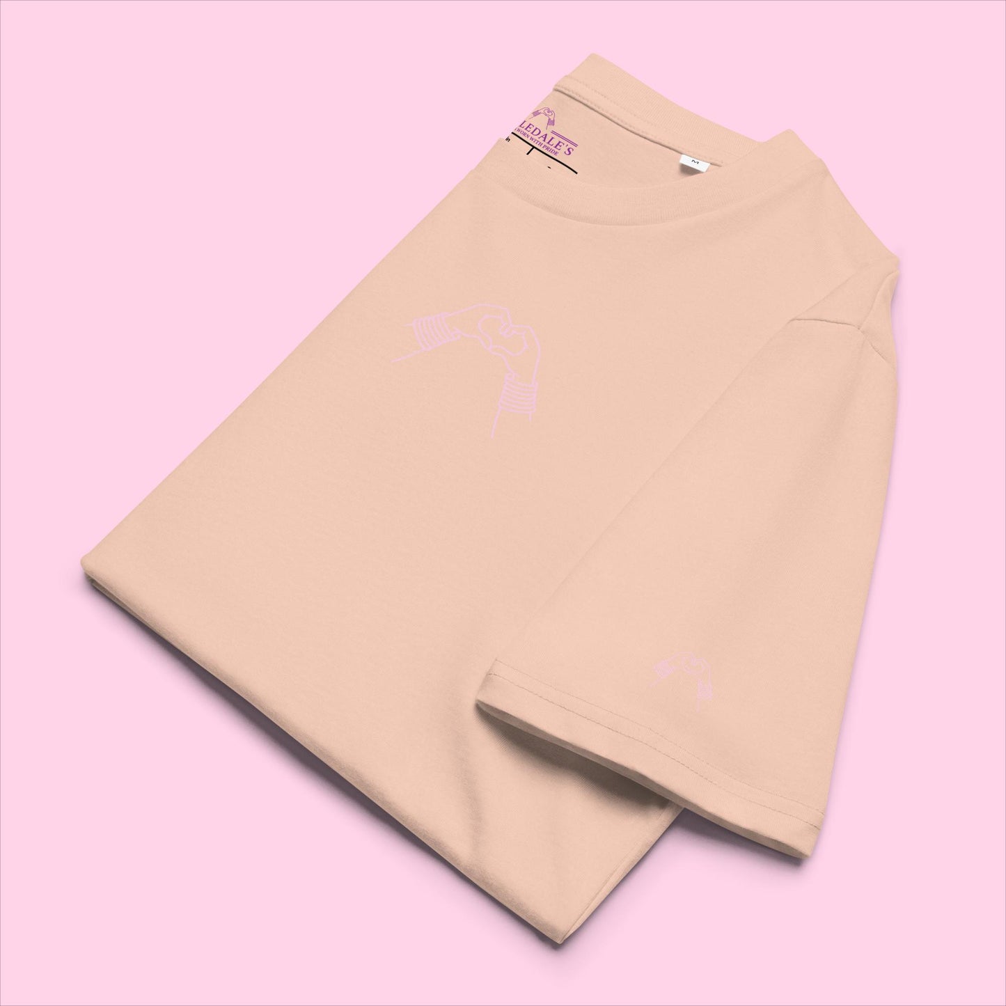 Littledale's Signature Organic Tee - The Perfectly Pink