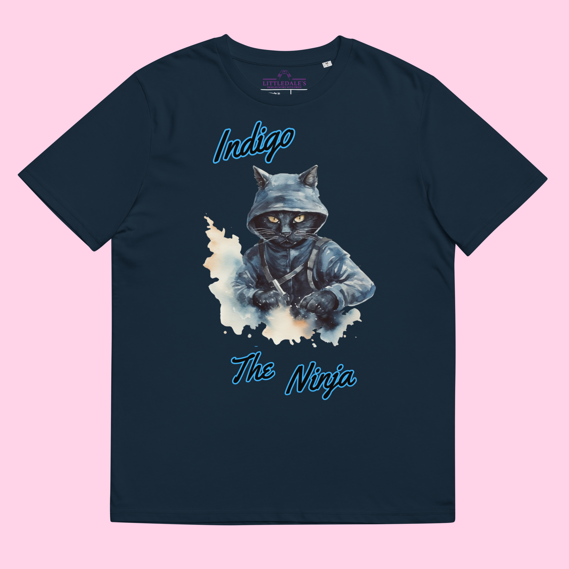 Indigo The Ninja Organic Tee