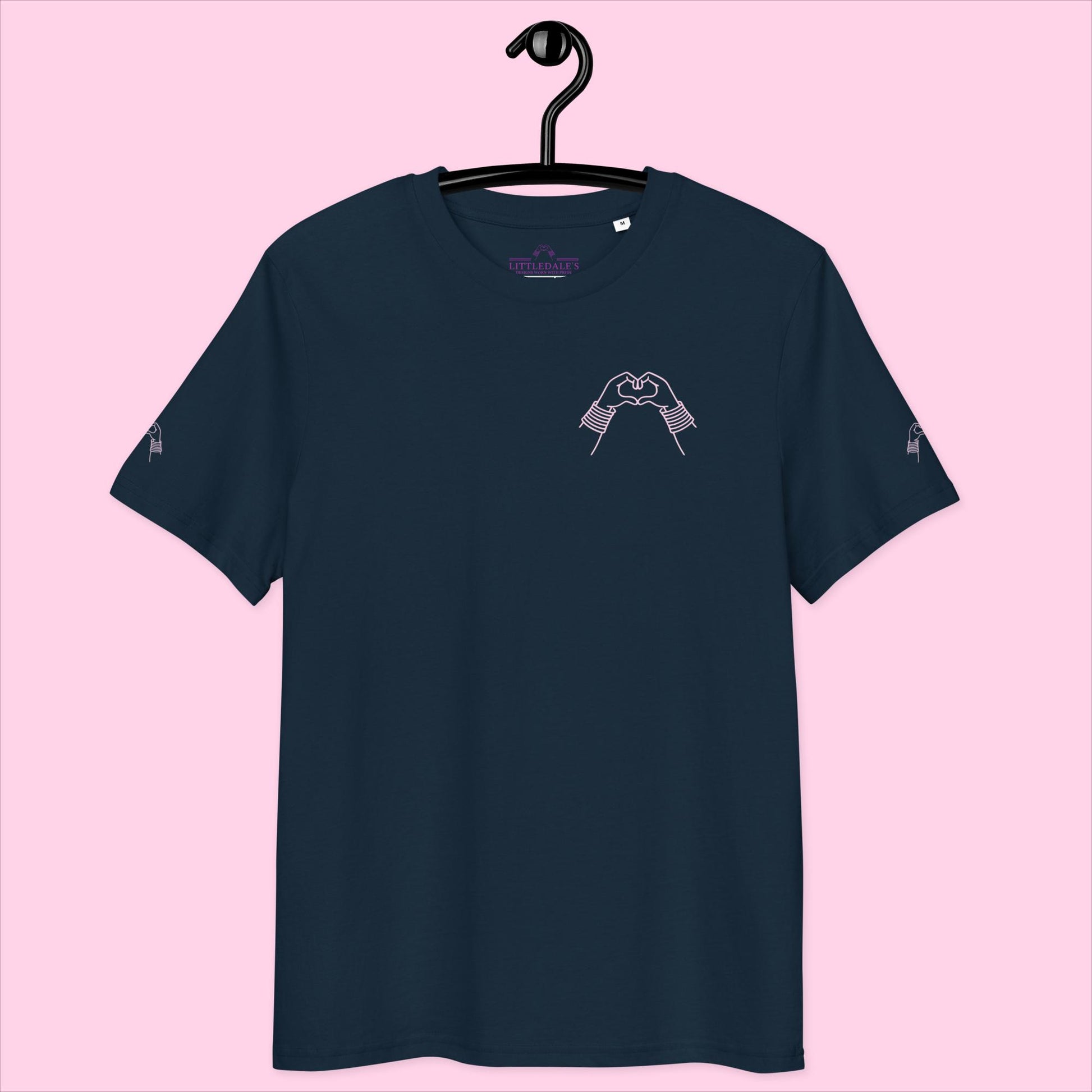 Littledale's Signature Organic Tee - The Perfectly Pink