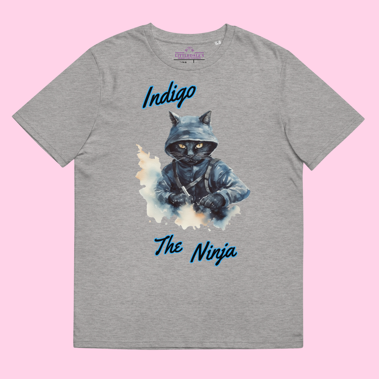 Indigo The Ninja Organic Tee