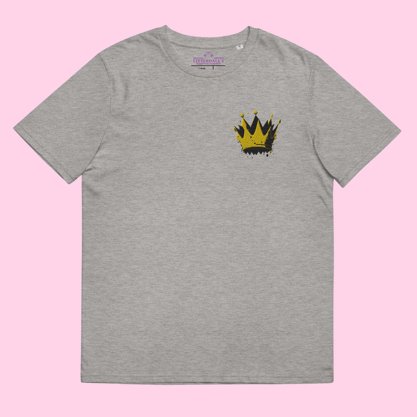 The Feeling Like Royalty Organic Tee - Embroidered