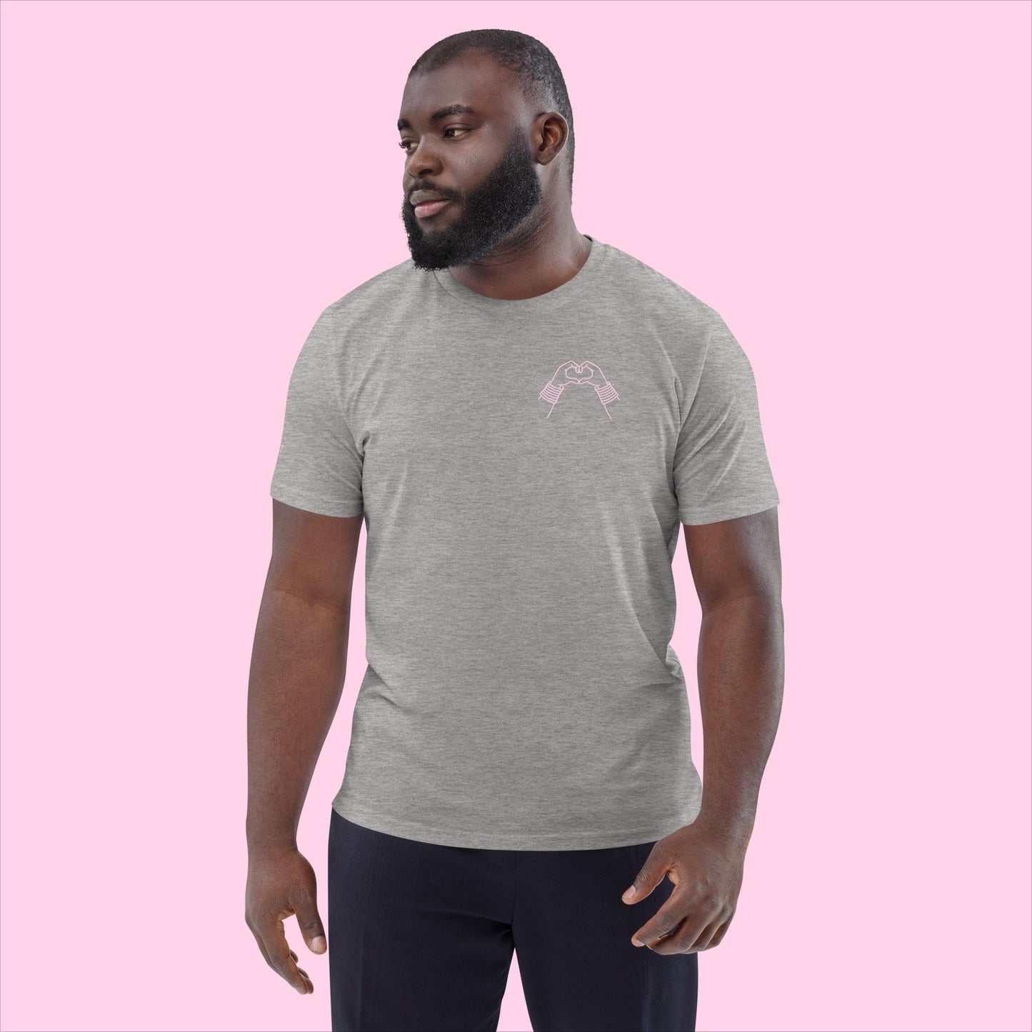 Littledale's Signature Organic Tee - The Perfectly Pink