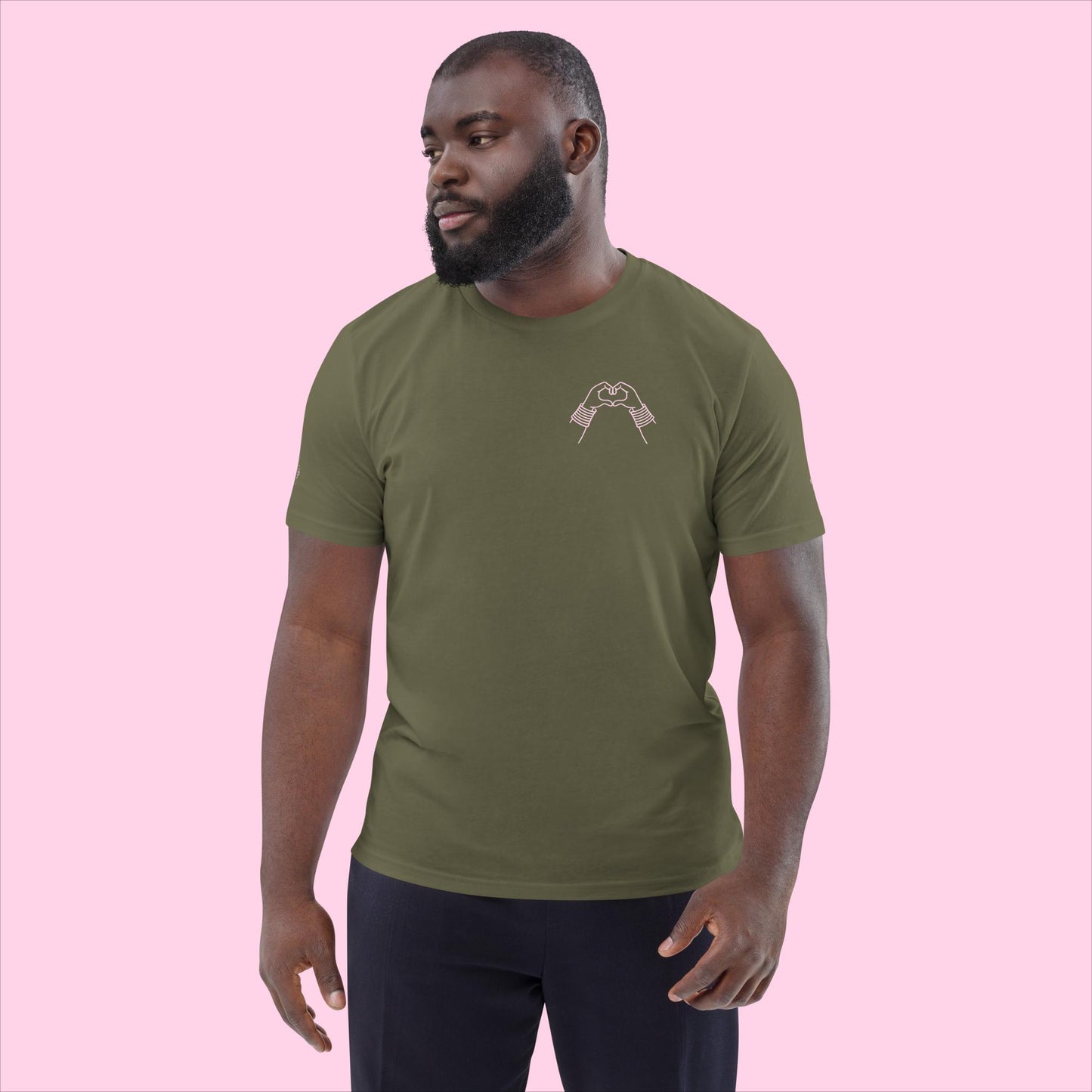 Littledale's Signature Organic Tee - The Perfectly Pink