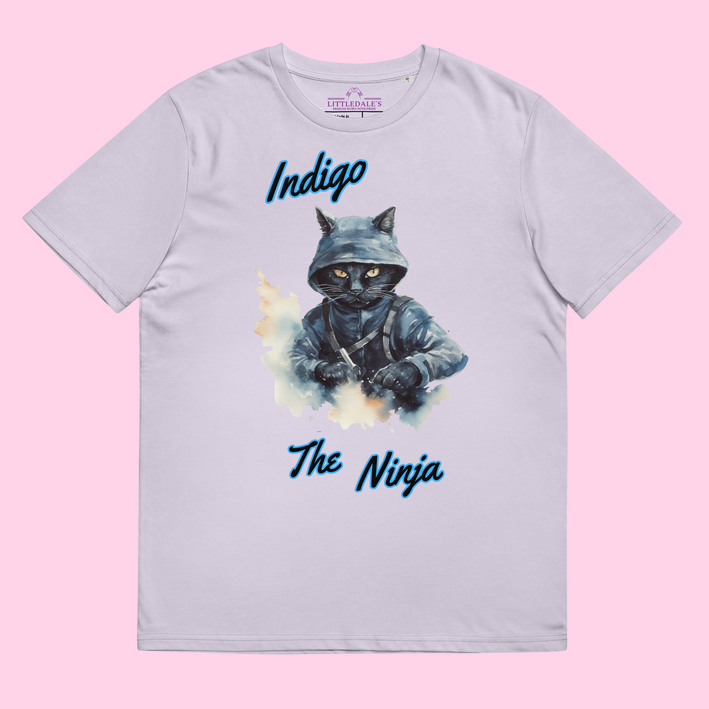 Indigo The Ninja Organic Tee