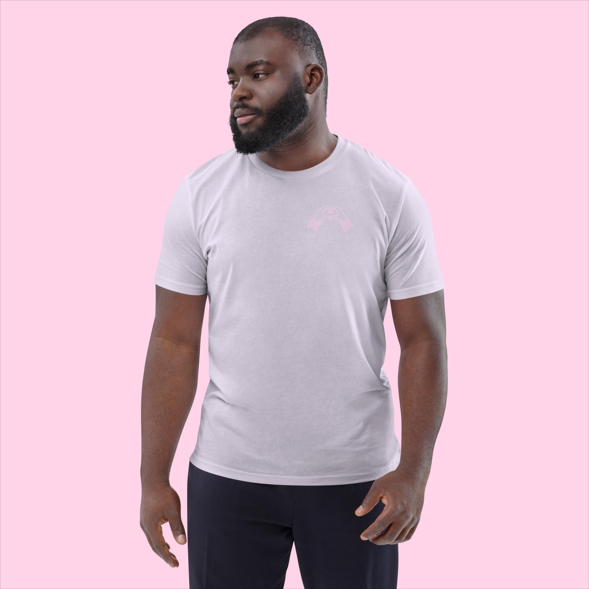 Littledale's Signature Organic Tee - The Perfectly Pink