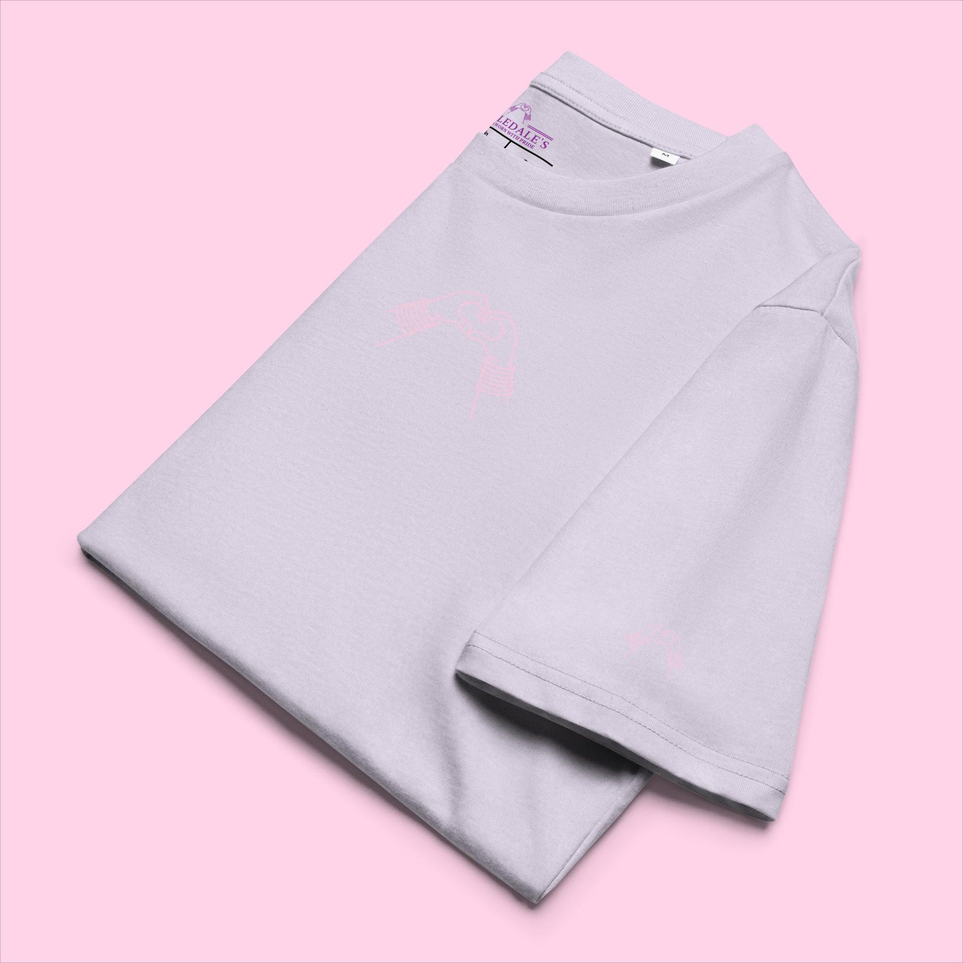 Littledale's Signature Organic Tee - The Perfectly Pink