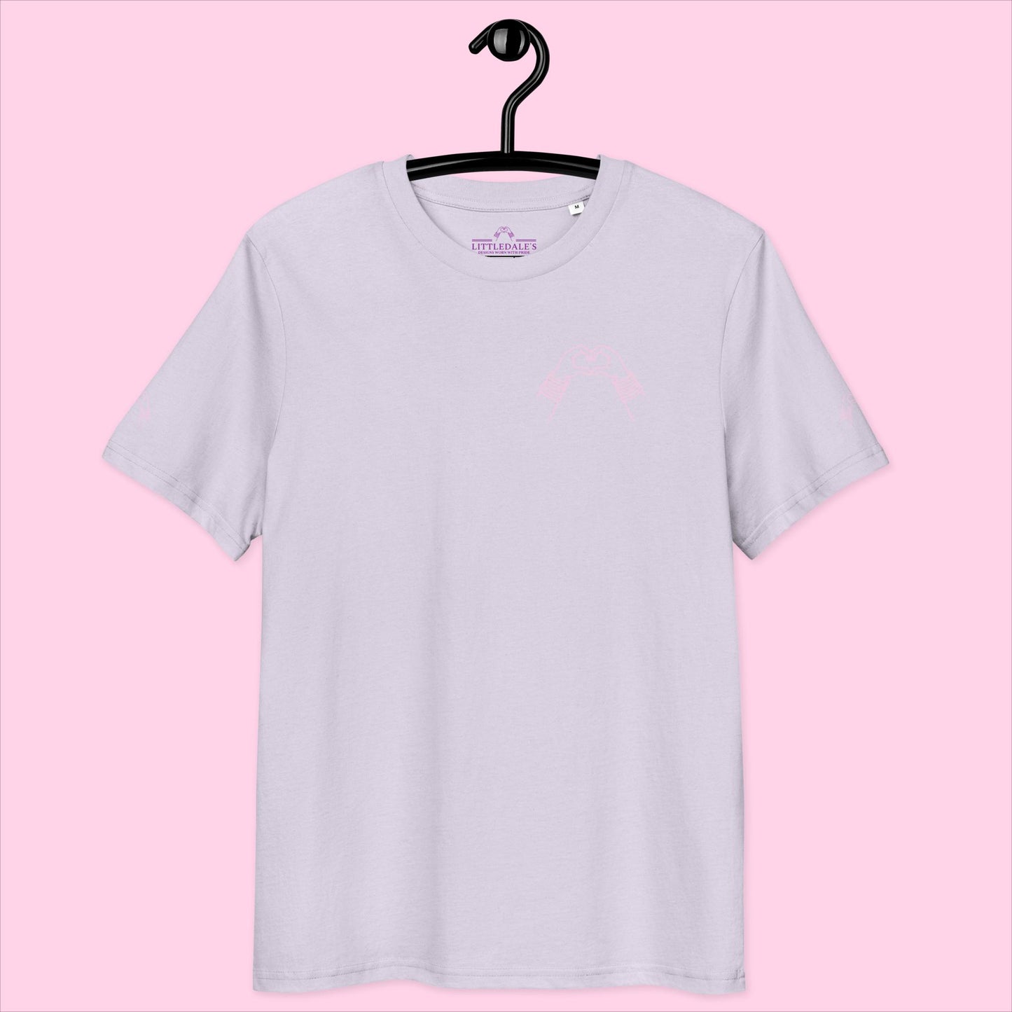 Littledale's Signature Organic Tee - The Perfectly Pink