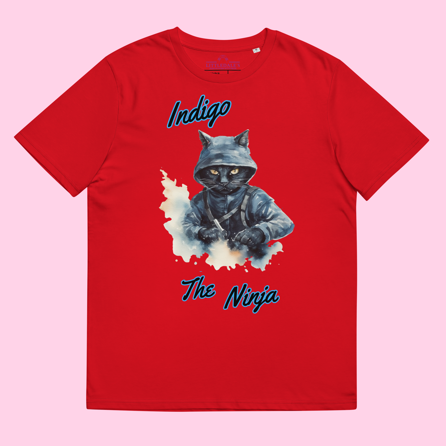 Indigo The Ninja Organic Tee