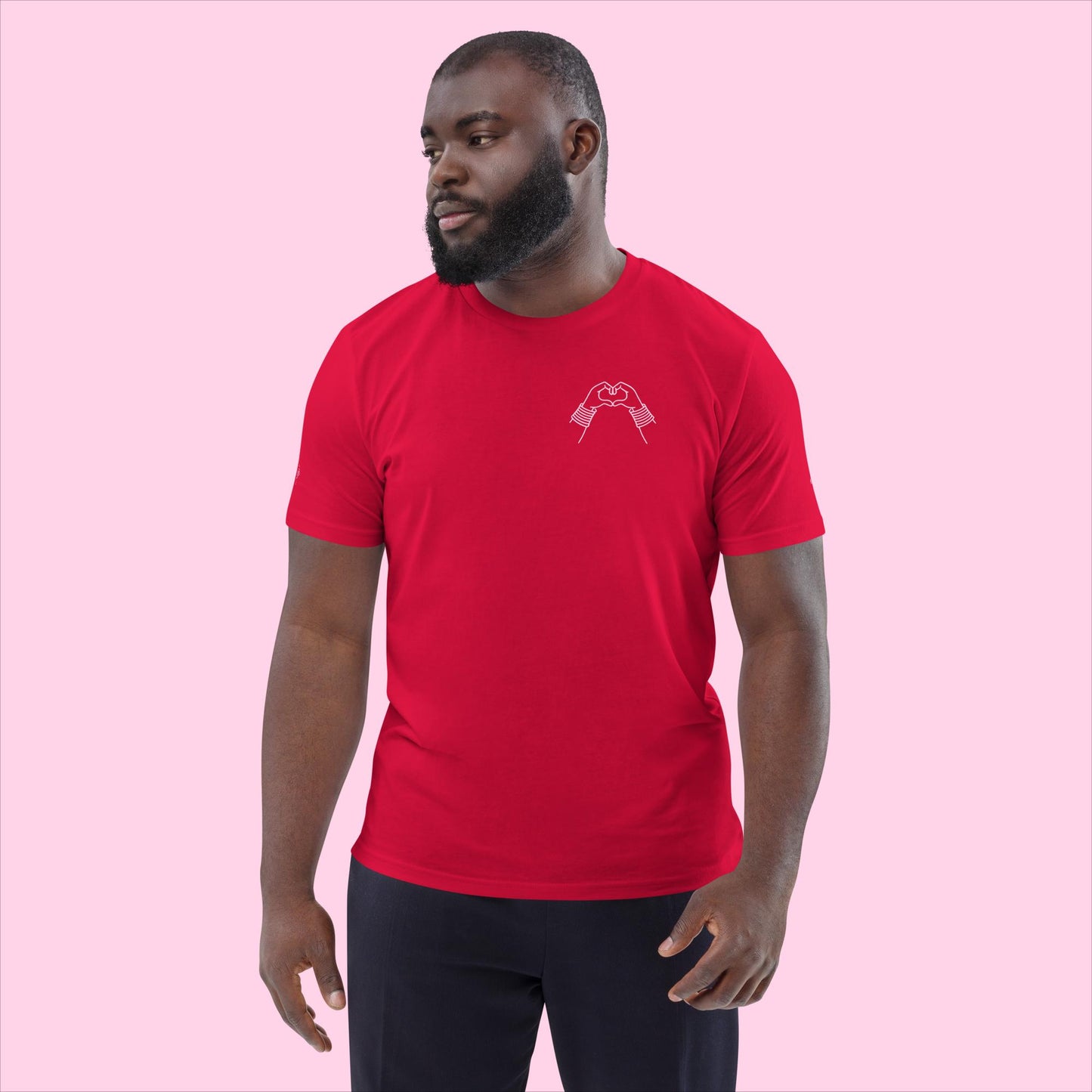 Littledale's Signature Organic Tee - The Perfectly Pink