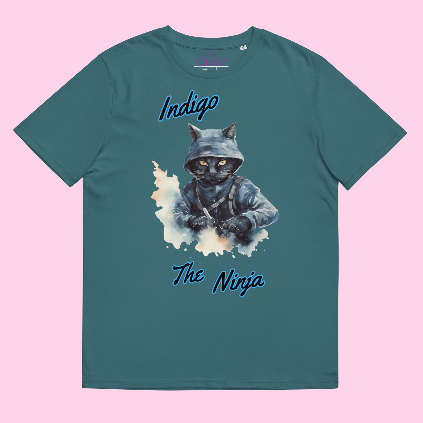 Indigo The Ninja Organic Tee