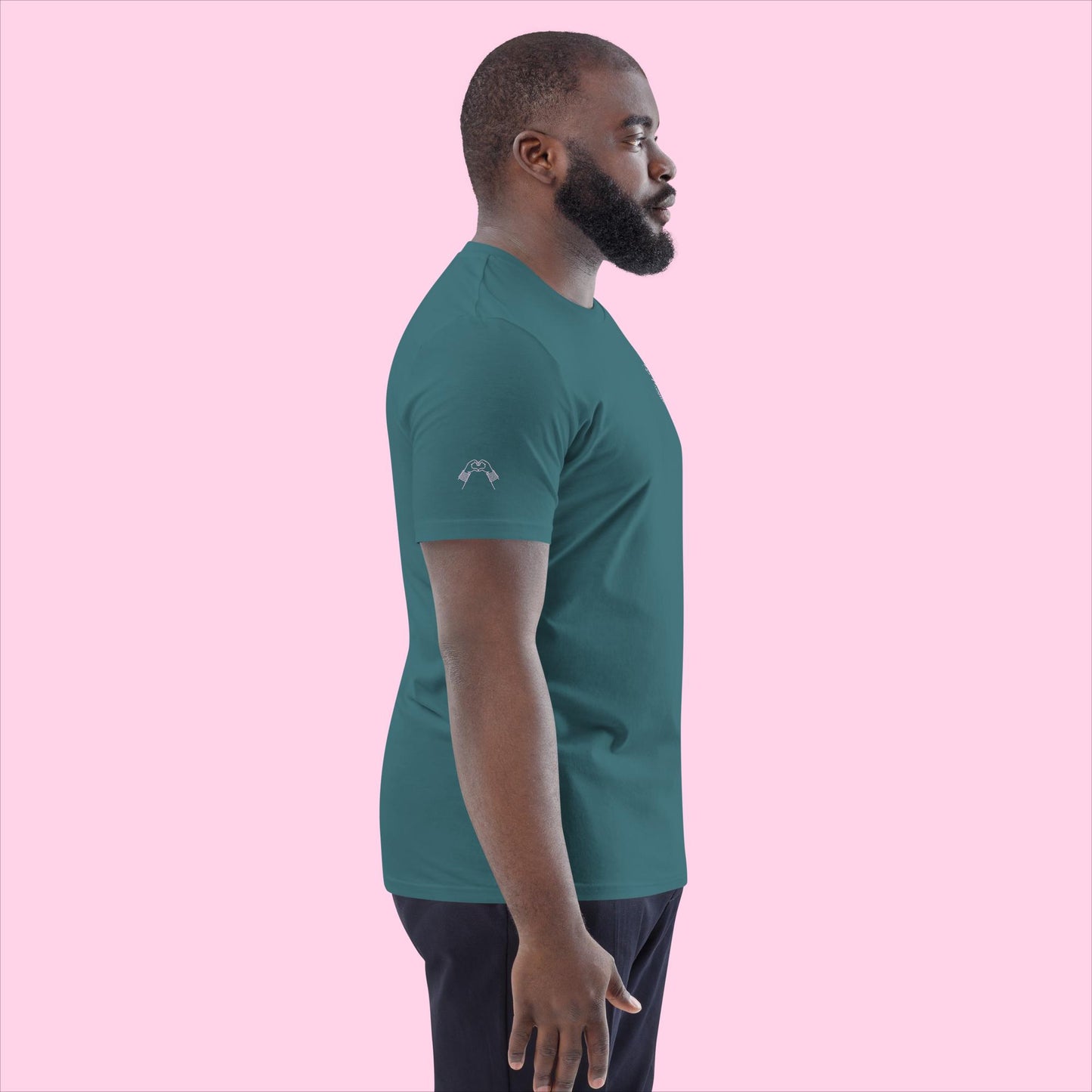 Littledale's Signature Organic Tee - The Perfectly Pink