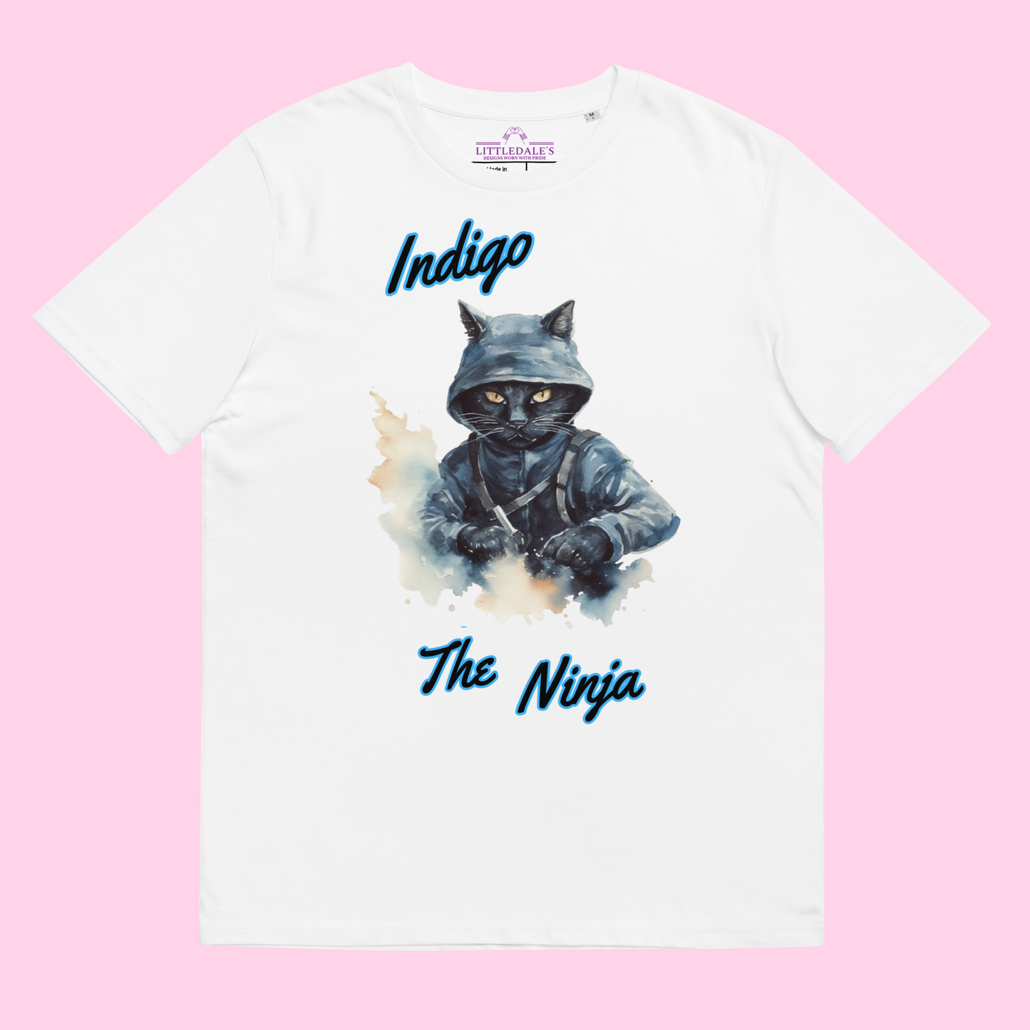 Indigo The Ninja Organic Tee