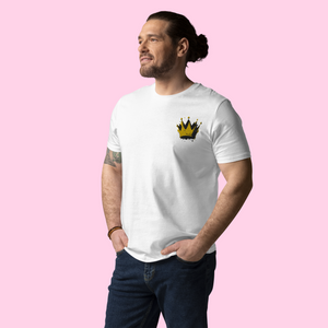 The Feeling Like Royalty Organic Tee - Embroidered