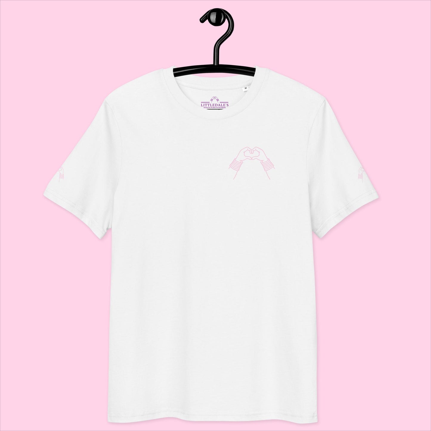 Littledale's Signature Organic Tee - The Perfectly Pink