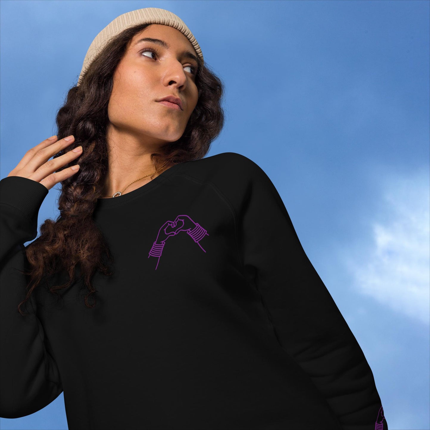 Littledale's Signature Organic Sweatshirt - The Purple Dream