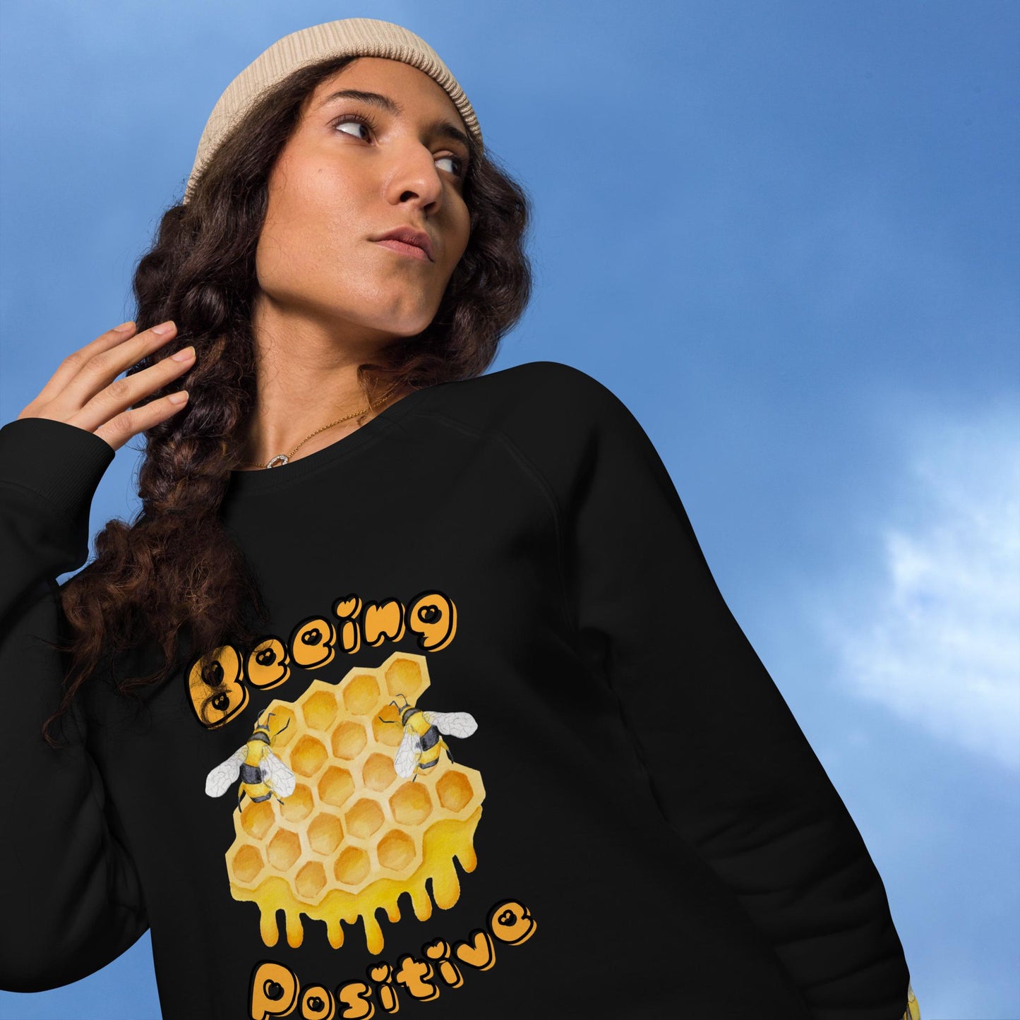 The Beeing Positive Organic Sweatshirt