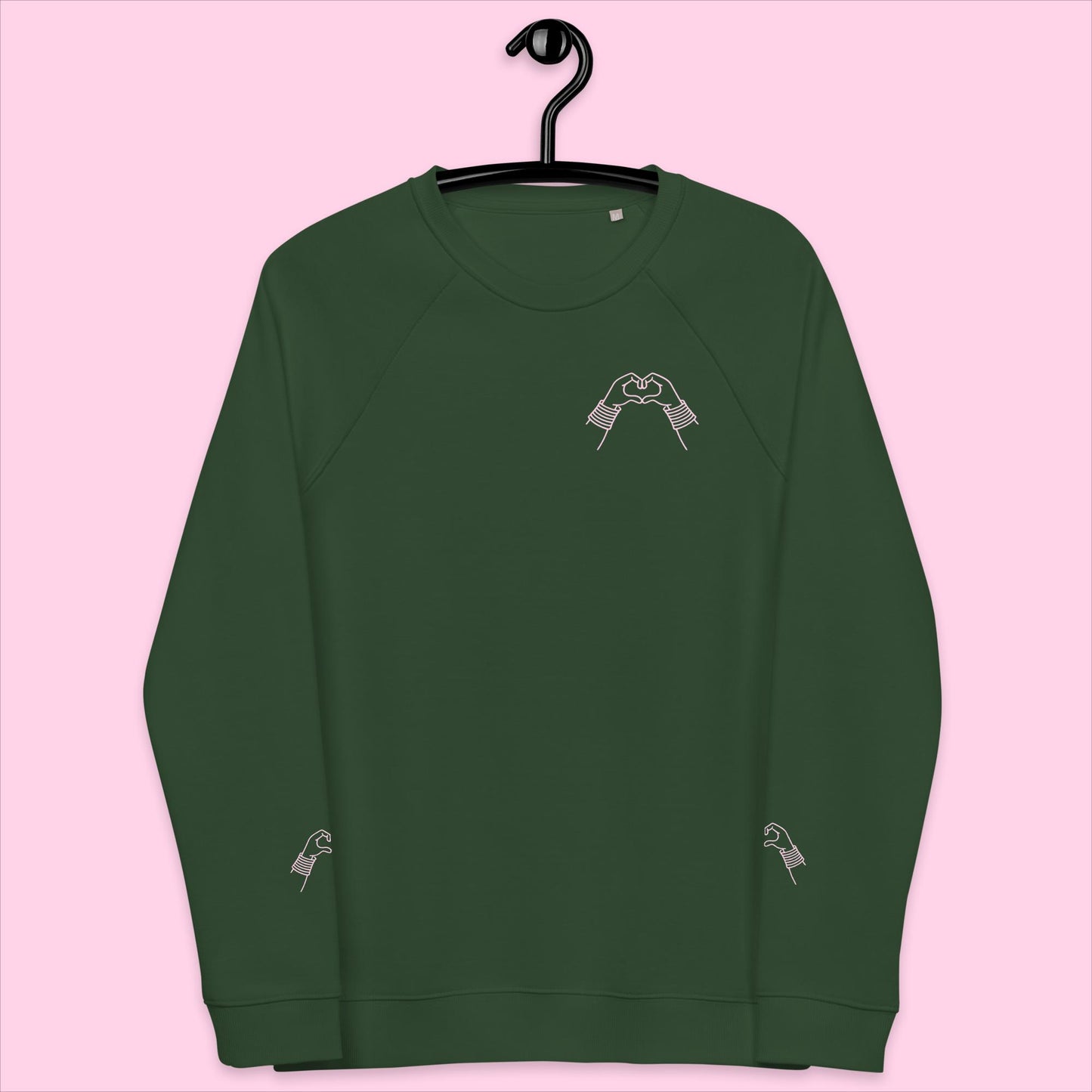 Littledale's Signature Organic Sweatshirt - The Perfectly Pink