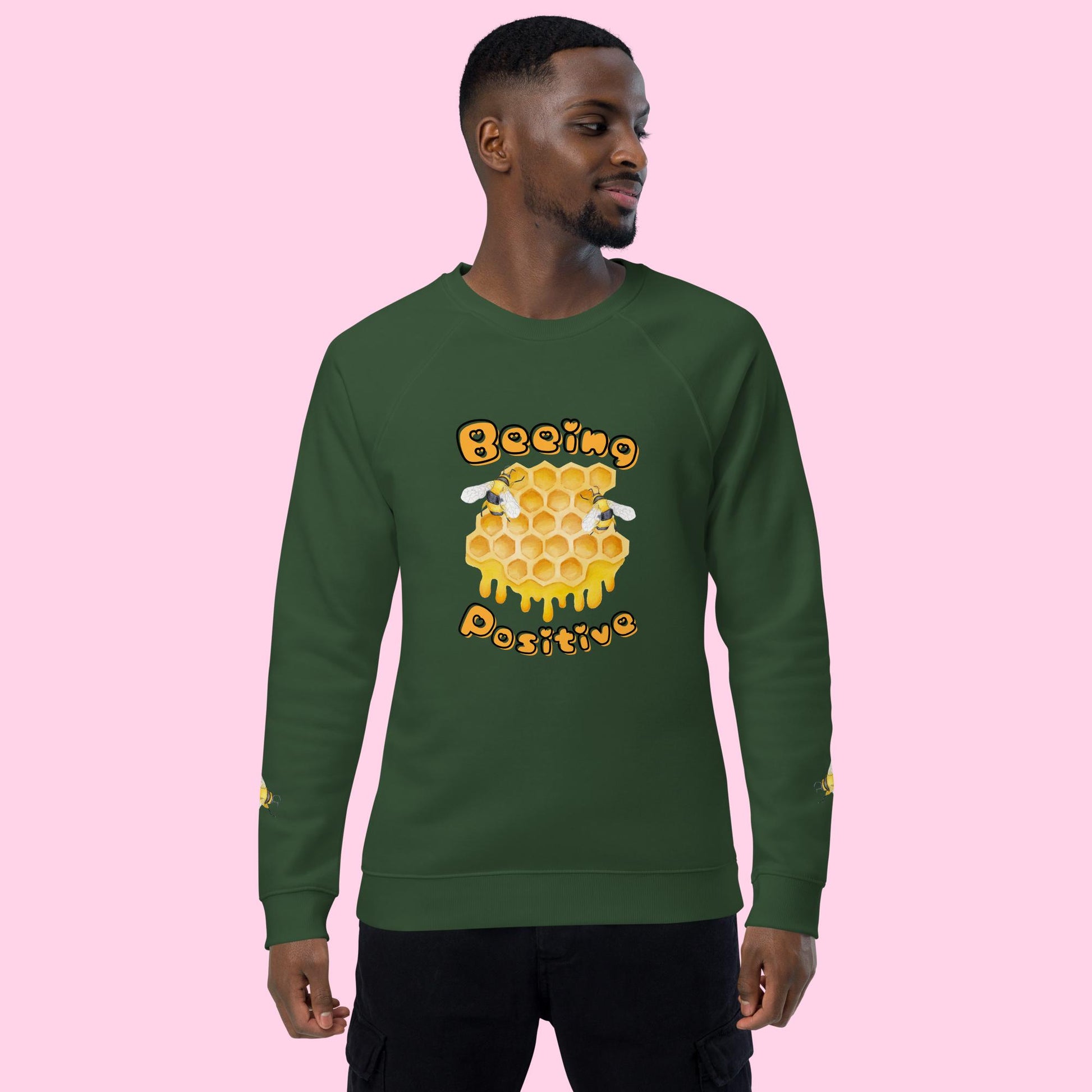 The Beeing Positive Organic Sweatshirt