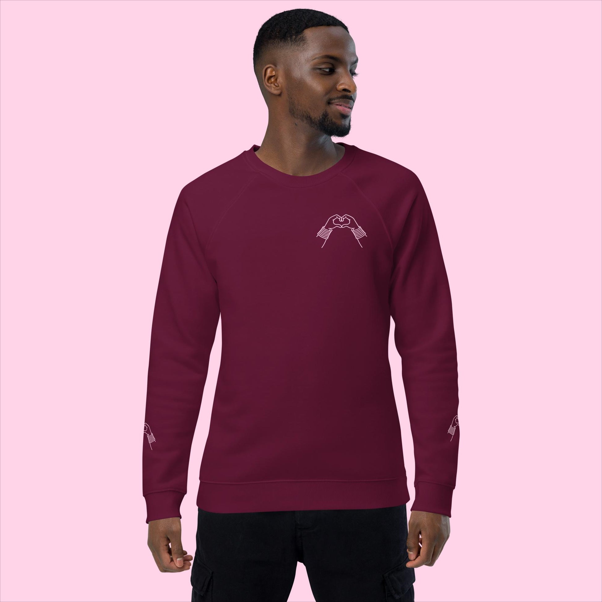 Littledale's Signature Organic Sweatshirt - The Perfectly Pink