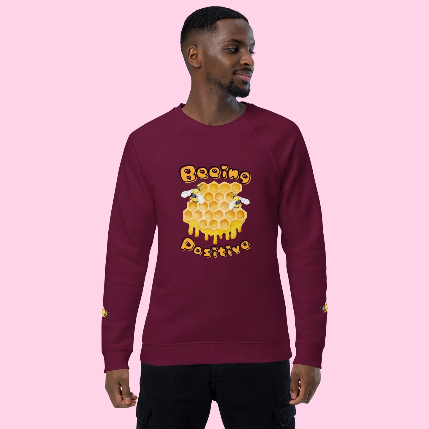 The Beeing Positive Organic Sweatshirt