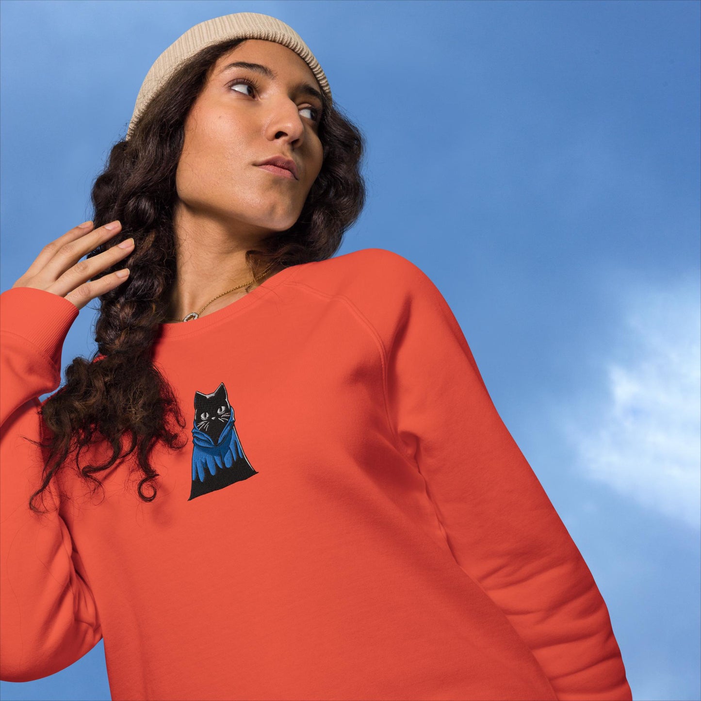 Indigo The Ninja Organic Sweatshirt