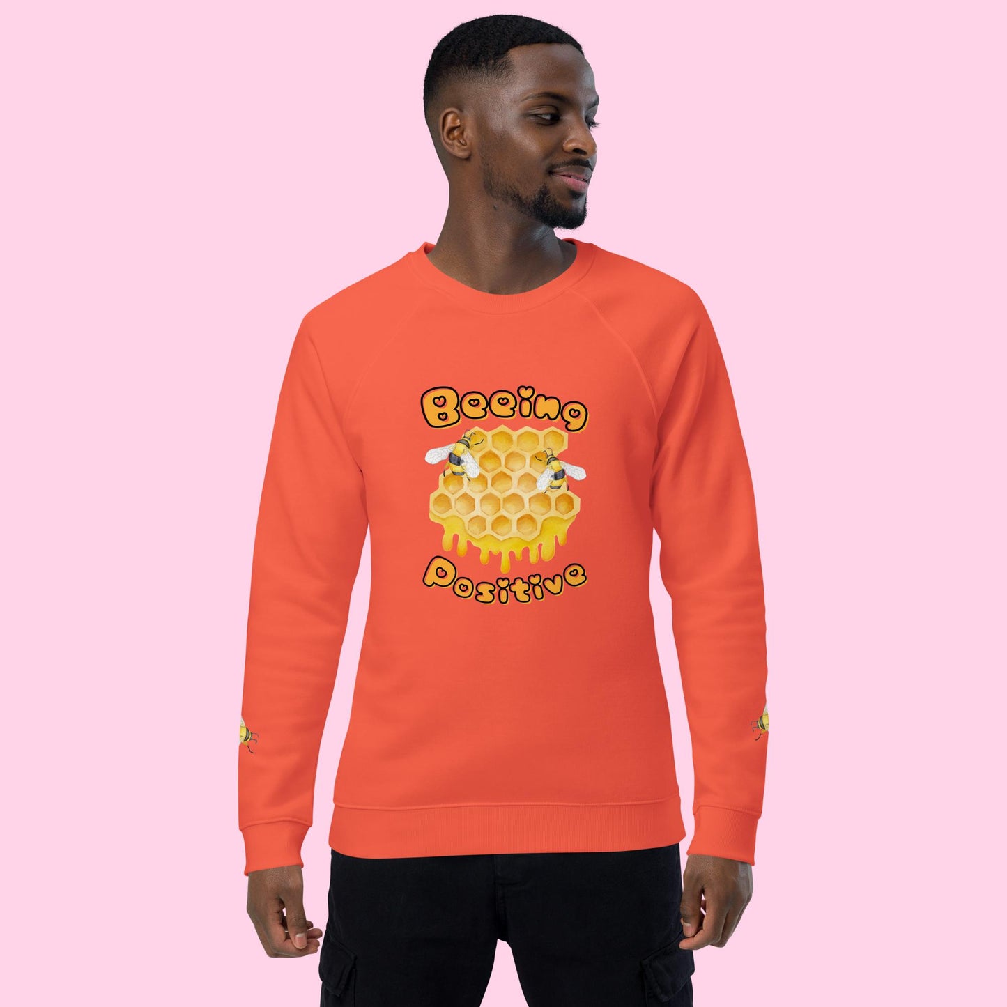 The Beeing Positive Organic Sweatshirt