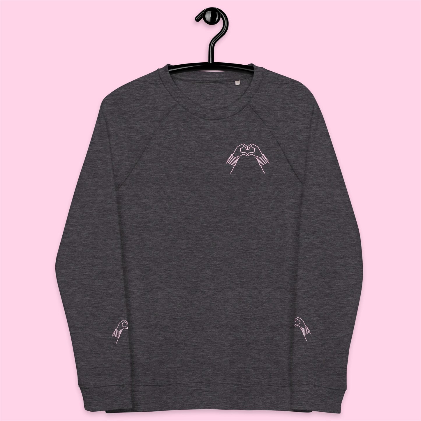 Littledale's Signature Organic Sweatshirt - The Perfectly Pink