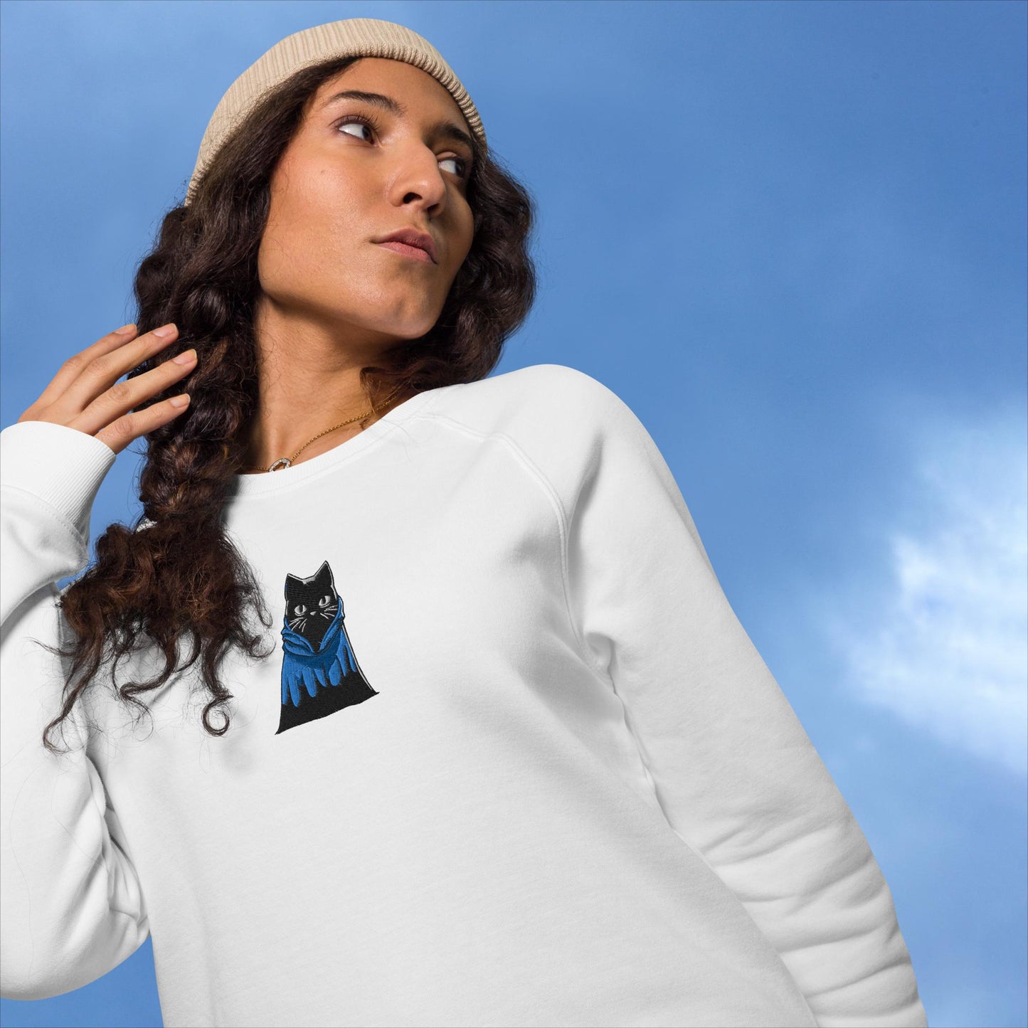 Indigo The Ninja Organic Sweatshirt