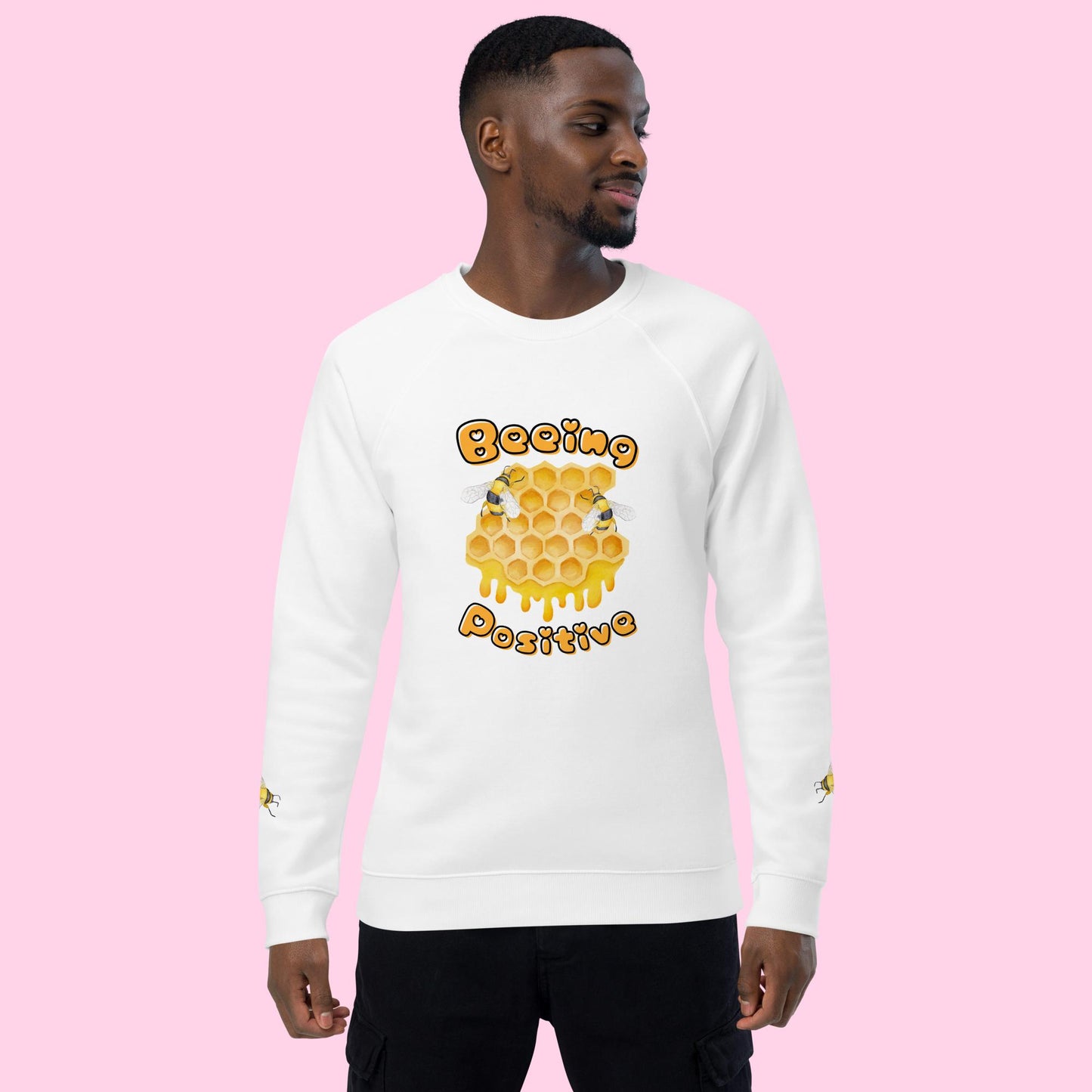 The Beeing Positive Organic Sweatshirt